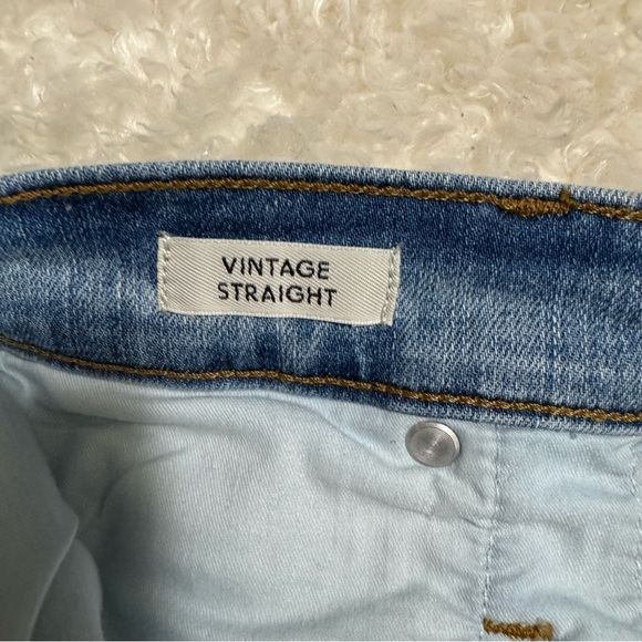 J. Crew Vintage Straight Leg Blue Jeans AJ492 size 32 X 27 - Picture 14 of 16